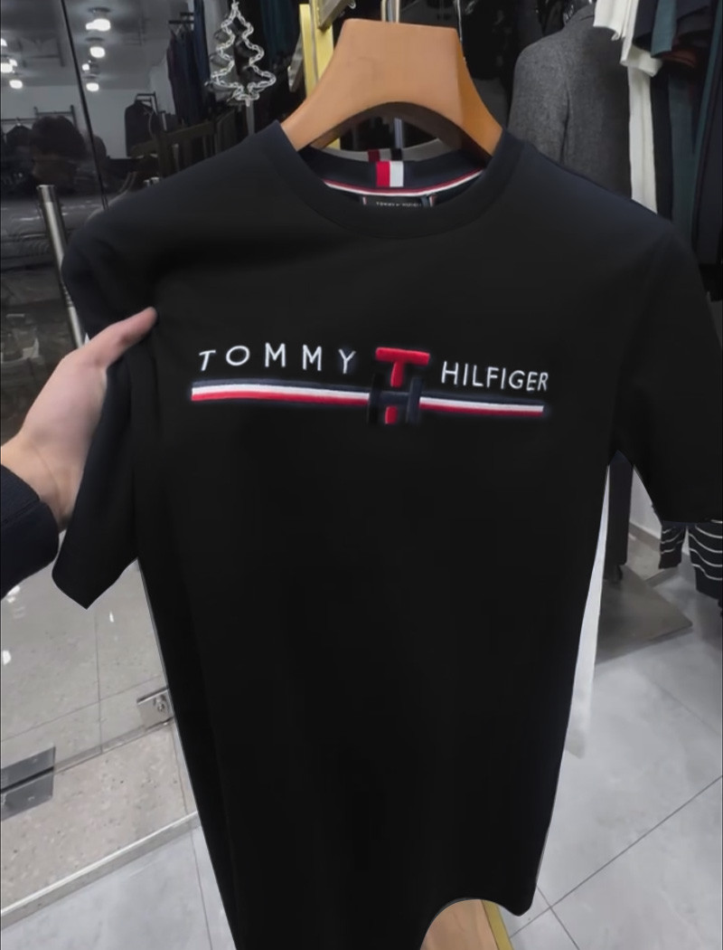PTS73 Black Tommy men's T-Shirt