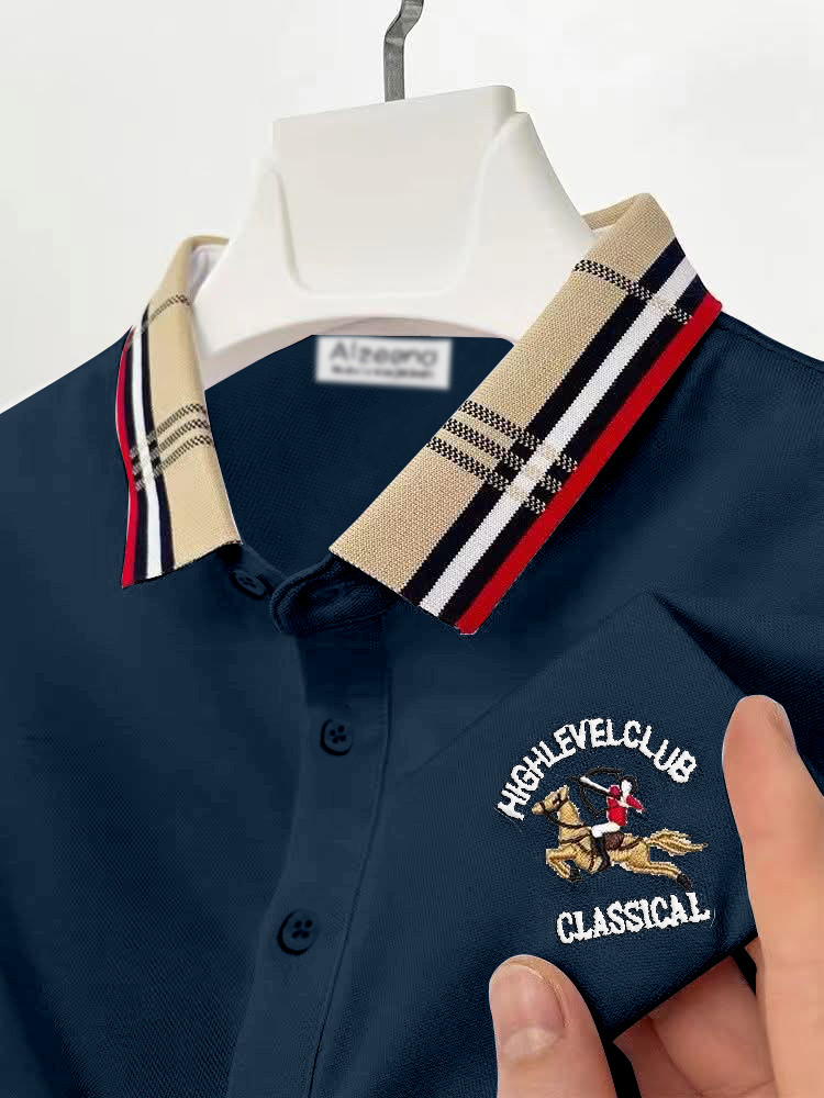 SP06 Navy Blue  Men's Polo