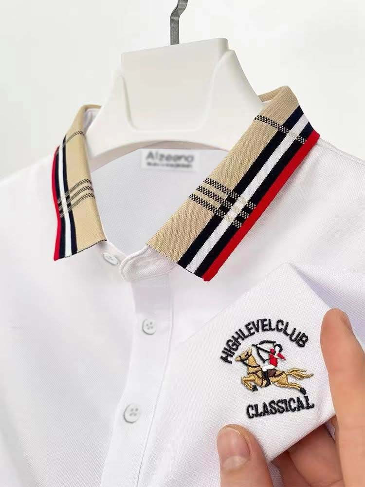 SP06 White Men's Polo